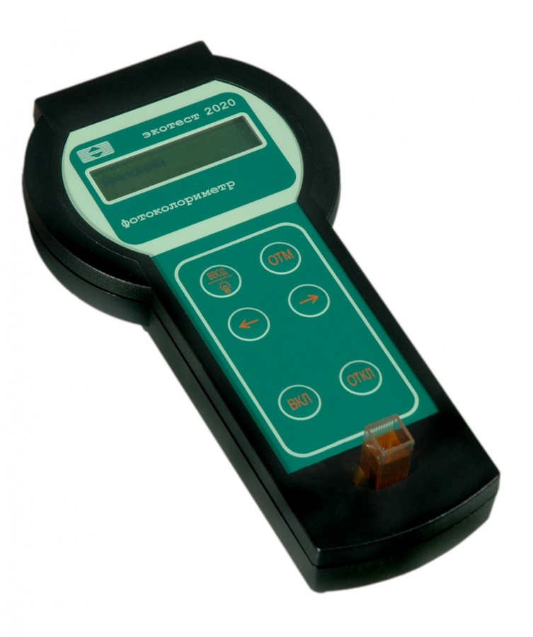 "Экотест-2020-4-PC" - Фотоколориметр (фотометр) USB с поверкой